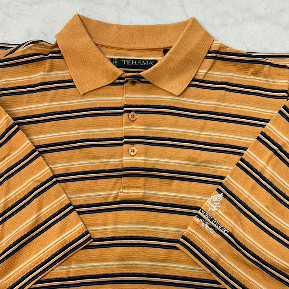 Tahama Polo Shirt from Pima 100% Cotton, Men’s Medium